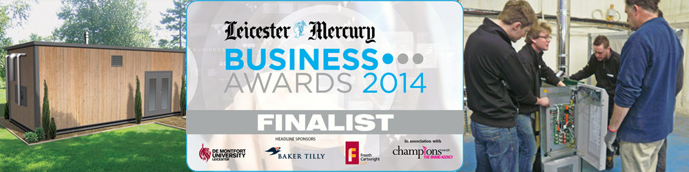 Leicester Mercury Business awards finalist banner