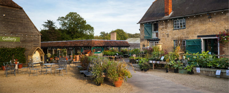Waterperry Gardens, shop and site